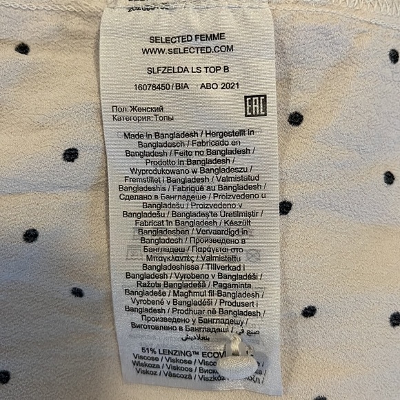 EUC Selected Femme blouse - Picture 9 of 11
